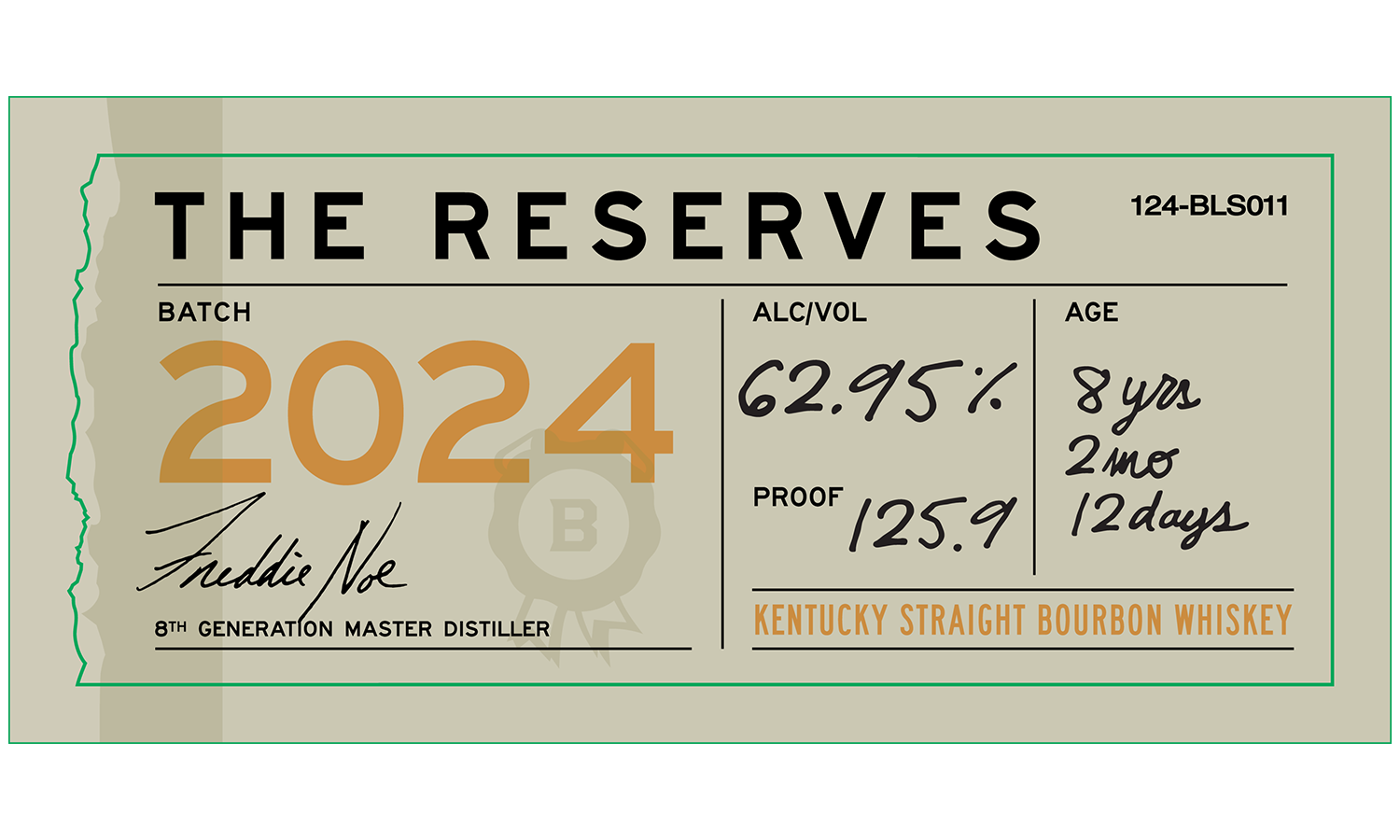 Booker’s bottle batch 2024-04