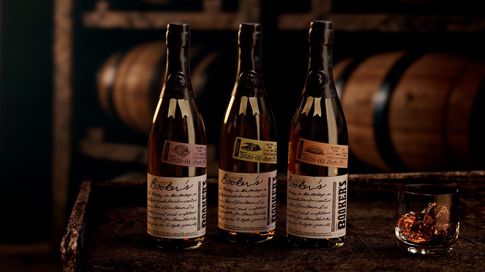 Relases 2020 Range Bottle Bourbon Whisky Bookers