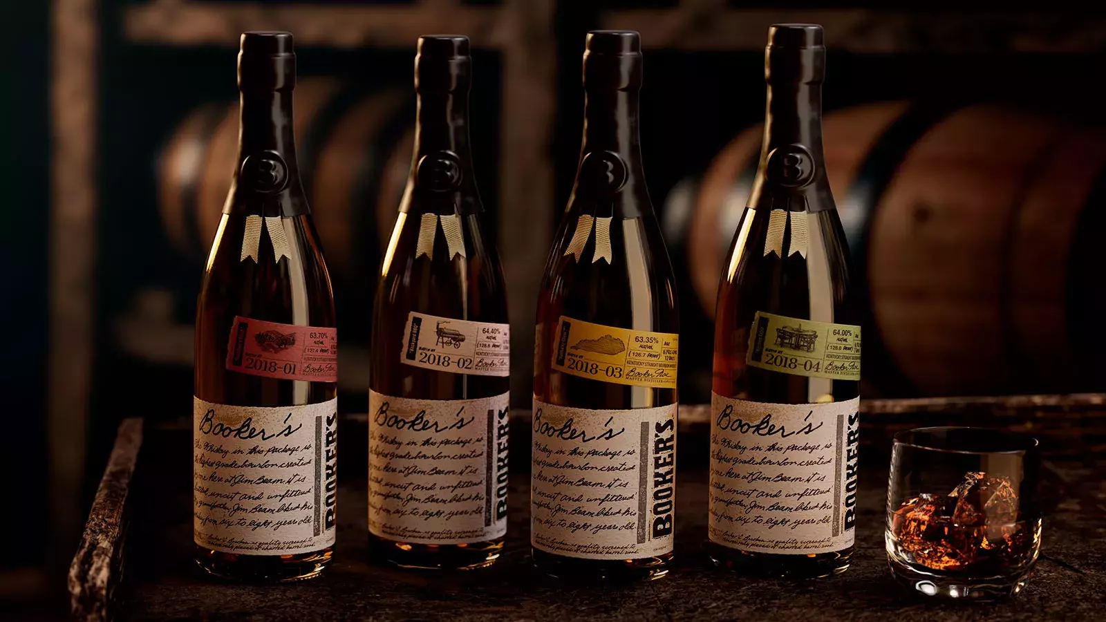 Booker's 2018 range