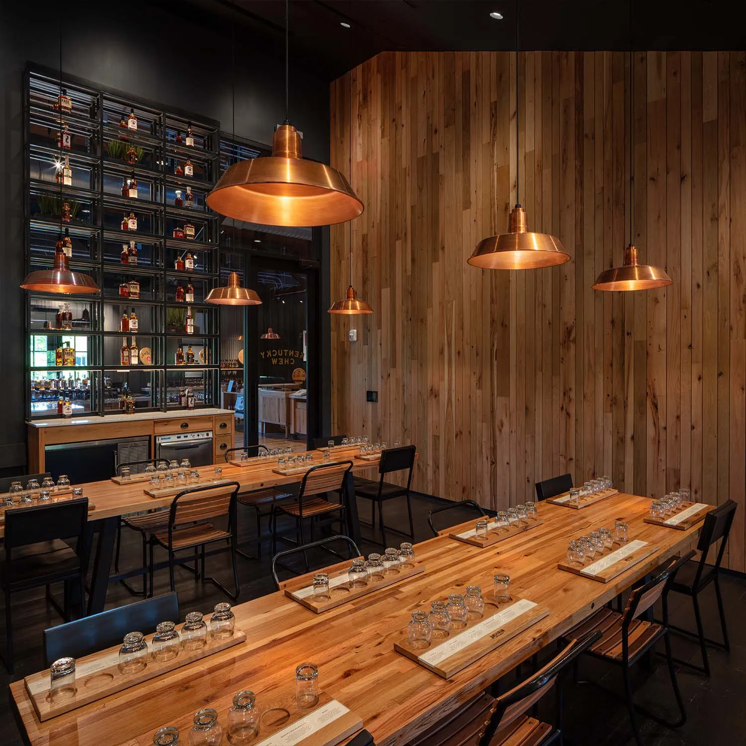 American outpost tasting venue interior