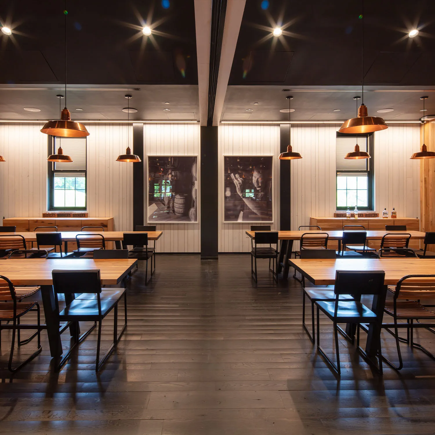 American outpost tasting venue interior