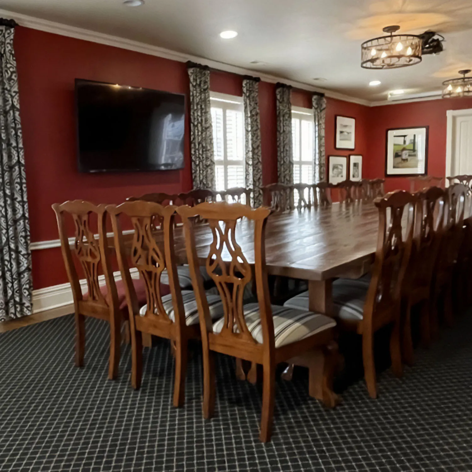 Baker beam home room interior