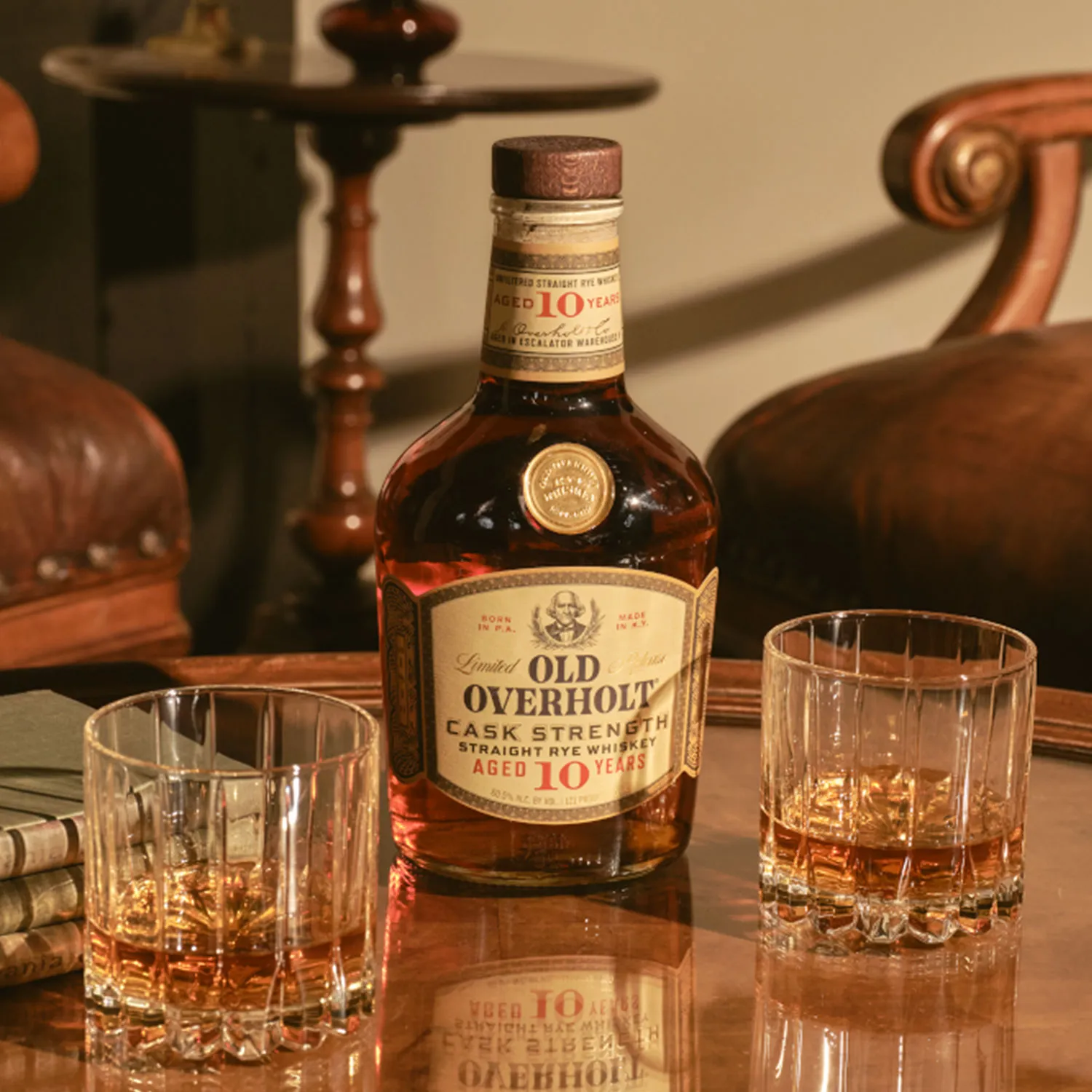 Cask strength overholt