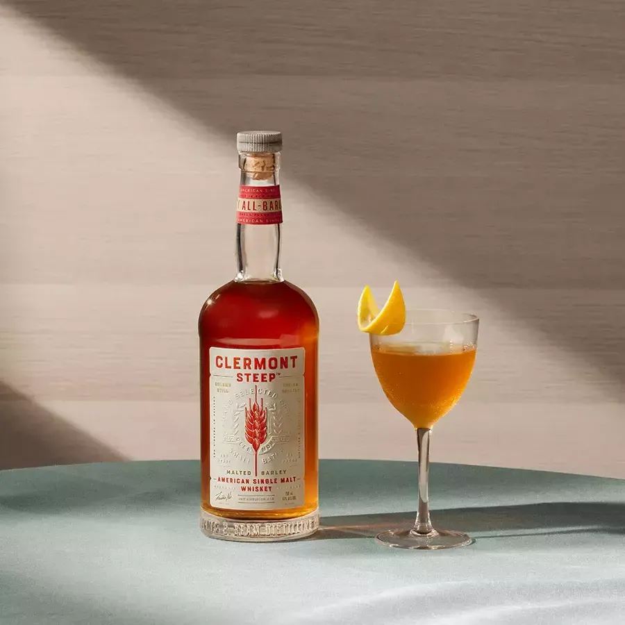 Single Malt Sidecar Cocktail Clermont Steep