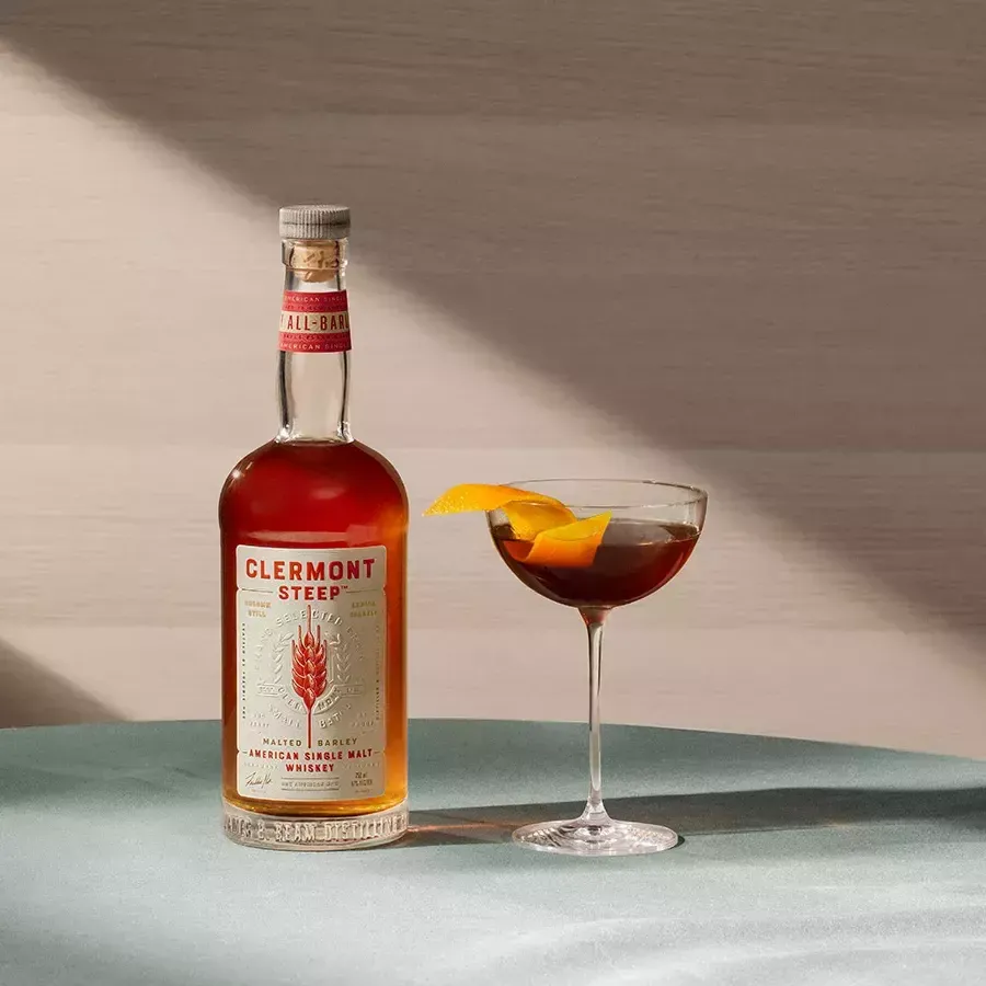 Clermont drink and bottle