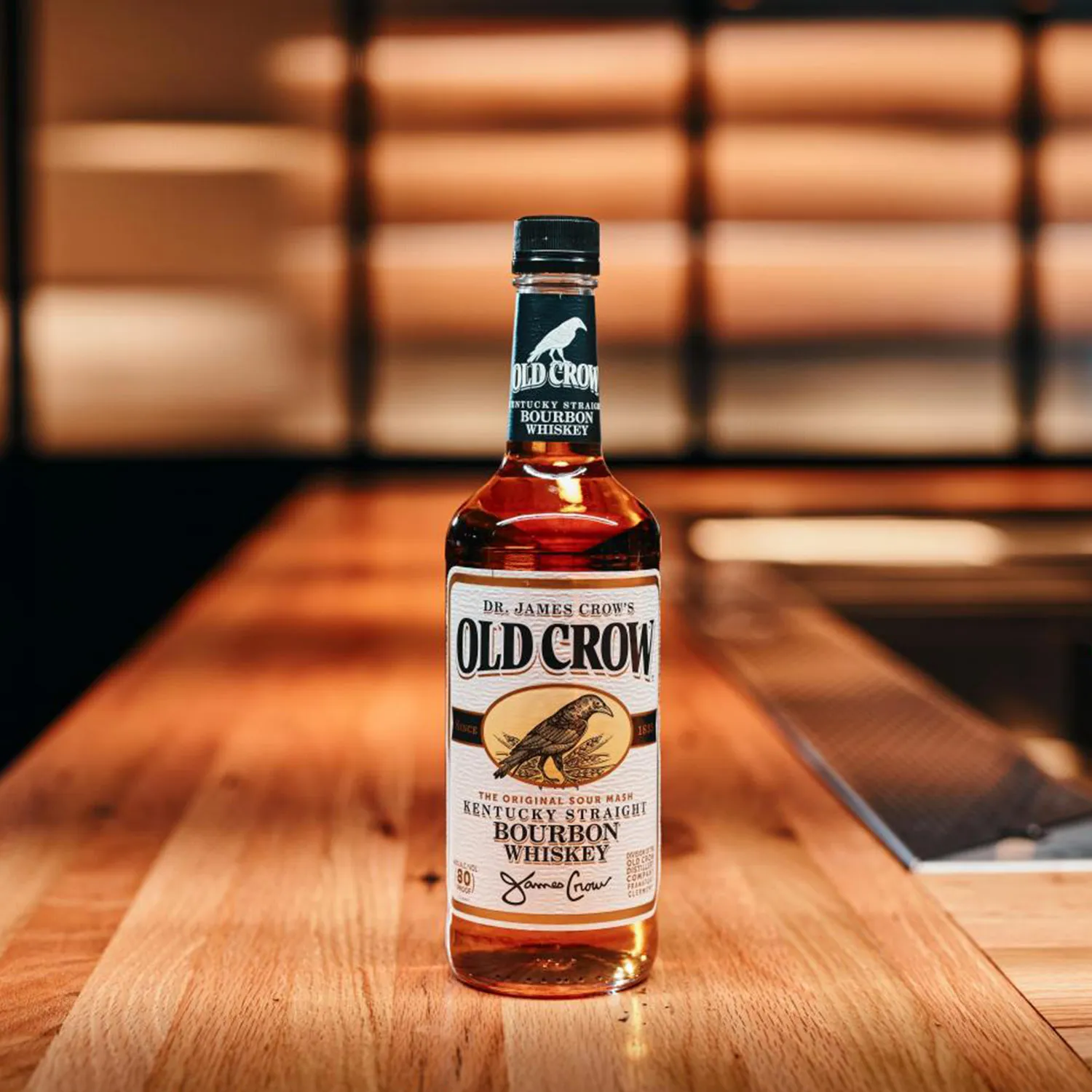 か*も様 ☆ Old Crow Bourbon Whiskey 1 Quart Old Crow Bourbon 